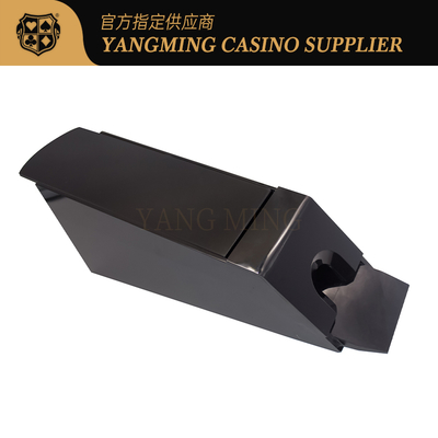 Cartão profissional de jogo do suporte do pôquer do casino acrílico da plataforma do preto 1 - 8 de Hotsale que negocia a sapata