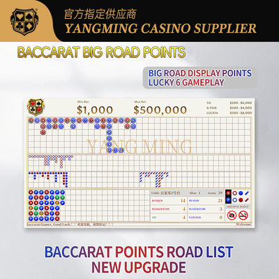 Baccarat Big Road Roadmap System   Perfeitamente concebido para uso profissional no casino