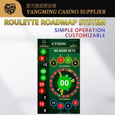 International Standard Roulette Poker Table Electronic System Interface For Casino Game