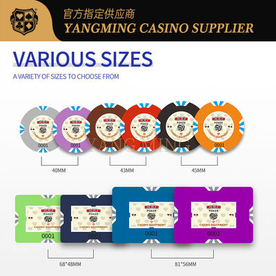 Chips de Casino de Nylon com opções personalizadas   Strong & Fiável Tokens de Jogo