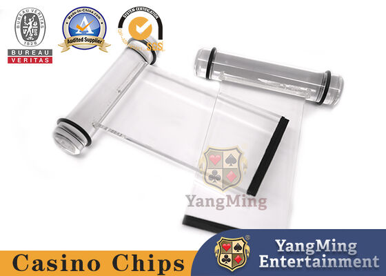 Flapper de jogo da caixa do metal dos acessórios da tabela do Flapper acrílico do descarte do dinheiro