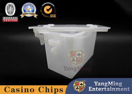 Os cartões de jogo completos da plataforma do casino 8 de Matte Covered Acrylic Gift Box rejeitam o suporte