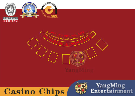 Toalha de Mesa Profissional Impermeável e Retardante de Chamas para Texas Hold'em Poker Blackjack Black Jack de Alta Qualidade