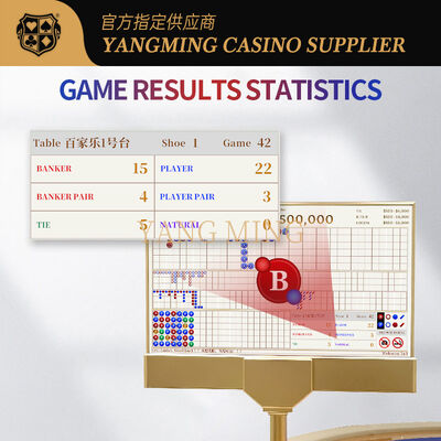 Custom Baccarat Big Road Scoreboard System   Designado para aplicações de Casino Poker