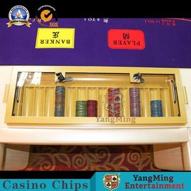 Fábrica Original Custom Gambling 8-10 Player Layout Imprimir Baccarat Texas Logotipo de Mesa de Poker personalizado