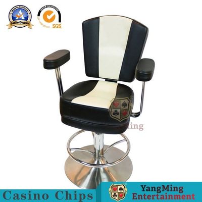 Pé de gerencio de Jack Casino Gaming Chairs Metal do preto da barra do plutônio da simulação