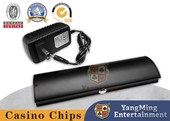 Carregamento sem fio com lâmpada UV Acessórios de jogos de cassino Detecção de moedas Casino Scanner