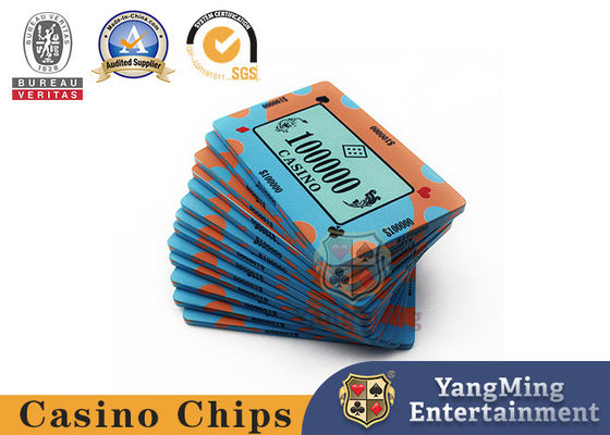 Texas Hold'em Poker Códigos de Cerâmica Personalizados Clube de Casinos Casual Jogo de Poker Fichas de Mesa