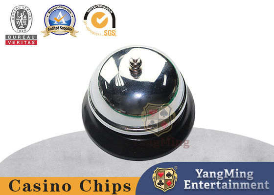 Anel claro alto da chamada da mesa da tabela do pôquer do casino da construção do metal de Chrome Finsh