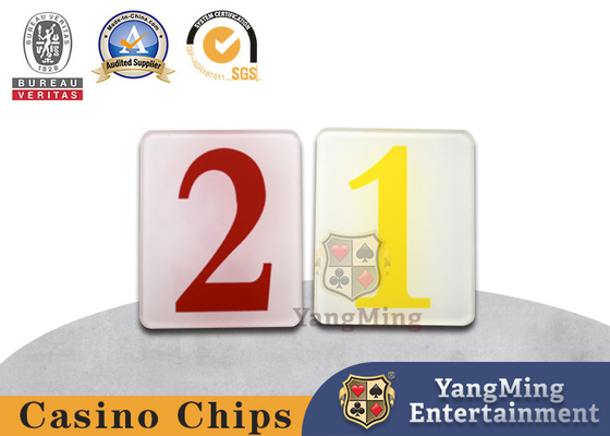 A placa acrílica geada Digitas da tampa de Texas Gaming Poker Table Game personalizou