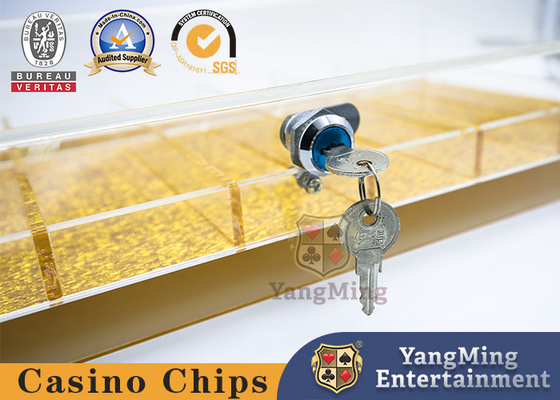 Texas Hold'em Club Countertop feito sob medida Acrílico com fechadura